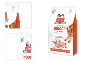 Brit Care granuly Cat Grain-Free Indoor Anti-stress kura 2 kg 4
