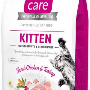 Brit Care granuly Cat Grain-Free Kitten Healthy Growth & Development kura a morka 7 kg 5