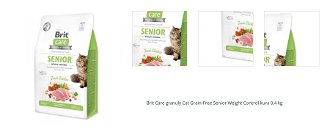 Brit Care granuly Cat Grain-Free Senior Weight Control kura 0,4 kg 1