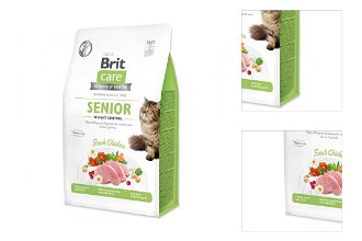 Brit Care granuly Cat Grain-Free Senior Weight Control kura 0,4 kg 3