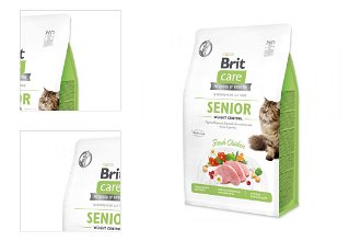 Brit Care granuly Cat Grain-Free Senior Weight Control kura 0,4 kg 4