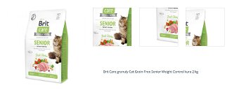 Brit Care granuly Cat Grain-Free Senior Weight Control kura 2 kg 1