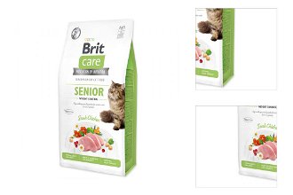 Brit Care granuly Cat Grain-Free Senior Weight Control kura 7 kg 3