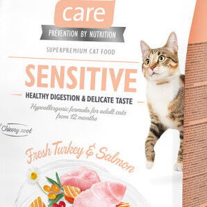 Brit Care granuly Cat Grain-Free Sensitive Healthy Digestion & Delicate Taste morka a losos 0,4 kg 5