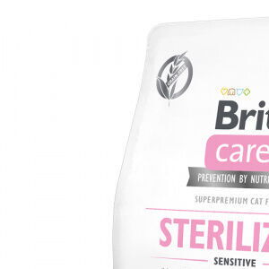 Brit Care granuly Cat Grain-Free Sterilized Sensitive králik 0,4 kg 6