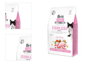 Brit Care granuly Cat Grain-Free Sterilized Sensitive králik 0,4 kg 4