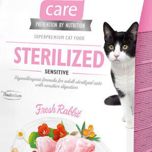 Brit Care granuly Cat Grain-Free Sterilized Sensitive králik 0,4 kg 5