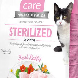 Brit Care granuly Cat Grain-Free Sterilized Sensitive králik 2 kg 5