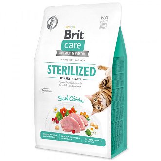 Brit Care granuly Cat Grain-Free Sterilized Urinary Health kura 0,4 kg