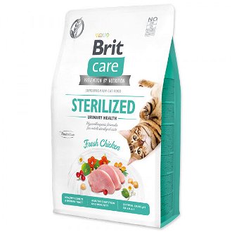 Brit Care granuly Cat Grain-Free Sterilized Urinary Health kura 2 kg 2