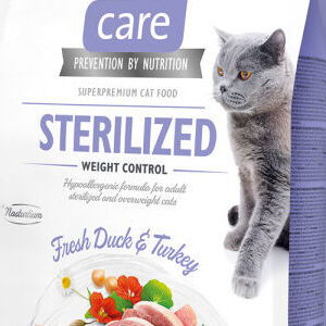 Brit Care granuly Cat Grain-Free Sterilized Weight Control kačka a morka 2 kg 5