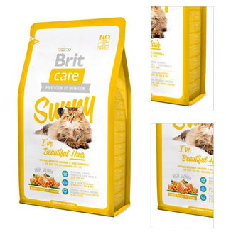 Brit Care granuly Cat Sunny I've Beautiful Hair losos 400g 3