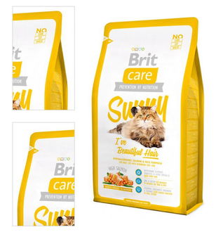 Brit Care granuly Cat Sunny I've Beautiful Hair losos 400g 4