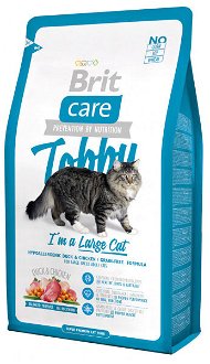 Brit Care granuly Cat Tobby I am a Large Cat kačica a kura 2kg 2