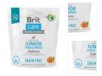 Brit Care granuly Dog Grain-free Junior Large Breed 1kg 3