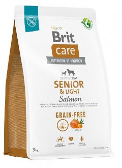Brit Care granuly Dog Grain-free Senior & Light 3kg