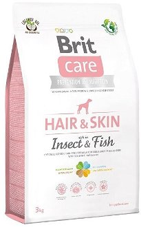 Brit Care granuly Dog Hair & Skin ryba a proteíny z hmyzu 3kg