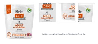 Brit Care granuly Dog Hypoallergenic Adult Medium Breed 1kg 1