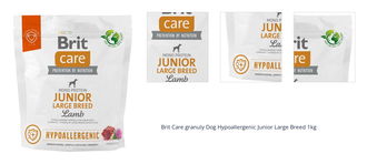 Brit Care granuly Dog Hypoallergenic Junior Large Breed 1kg 1