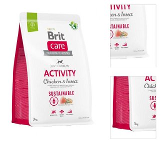 Brit Care granuly Dog Sustainable Activity 3kg 3