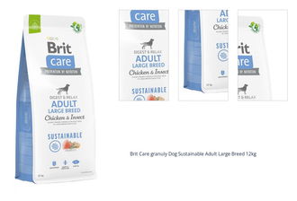 Brit Care granuly Dog Sustainable Adult Large Breed 12kg 1