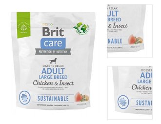 Brit Care granuly Dog Sustainable Adult Large Breed 1kg 3