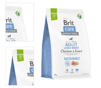 Brit Care granuly Dog Sustainable Adult Large Breed 3kg 4
