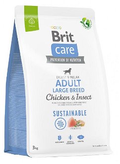 Brit Care granuly Dog Sustainable Adult Large Breed 3kg 2
