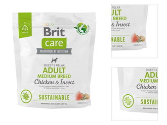 Brit Care granuly Dog Sustainable Adult Medium Breed 1kg 3