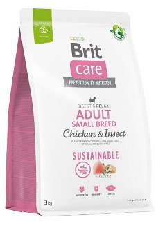 Brit Care granuly Dog Sustainable Adult Small Breed 3kg