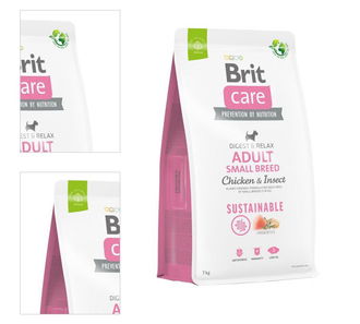 Brit Care granuly Dog Sustainable Adult Small Breed 7kg 4