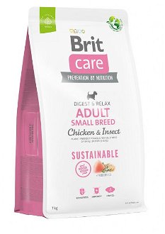 Brit Care granuly Dog Sustainable Adult Small Breed 7kg