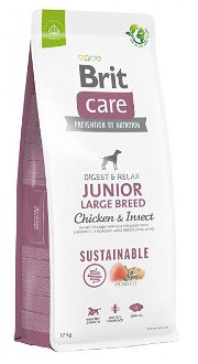 Brit Care granuly Dog Sustainable Junior Large Breed 12kg