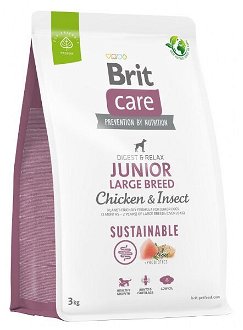 Brit Care granuly Dog Sustainable Junior Large Breed 3kg