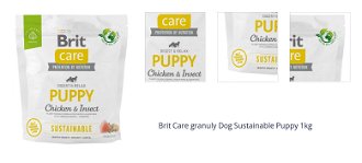 Brit Care granuly Dog Sustainable Puppy 1kg 1