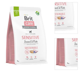 Brit Care granuly Dog Sustainable Sensitive 3kg 3