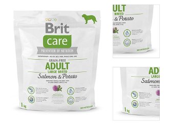 Brit Care granuly Grain-free Adult Large Breed losos a zemiaky 1 kg 3