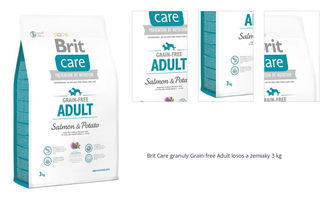 Brit Care granuly Grain-free Adult losos a zemiaky 3 kg 1