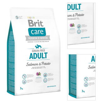 Brit Care granuly Grain-free Adult losos a zemiaky 3 kg 3