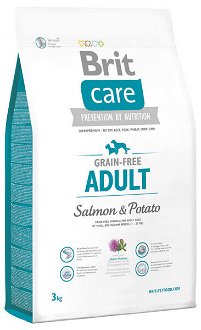 Brit Care granuly Grain-free Adult losos a zemiaky 3 kg