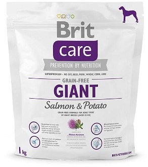 Brit Care granuly Grain-free Giant losos a zemiaky 1 kg