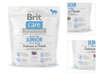 Brit Care granuly Grain-free Junior Large Breed losos a zemiaky 1 kg 3