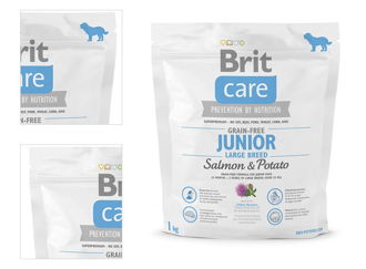 Brit Care granuly Grain-free Junior Large Breed losos a zemiaky 1 kg 4