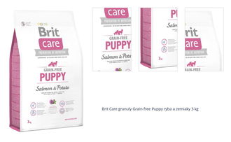 Brit Care granuly Grain-free Puppy ryba a zemiaky 3 kg 1