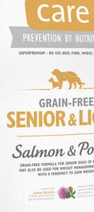 Brit Care granuly Grain-free Senior a Light losos a zemiaky 12 kg 5