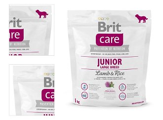 Brit Care granuly Junior Large Breed jahňa ryža 1 kg 4
