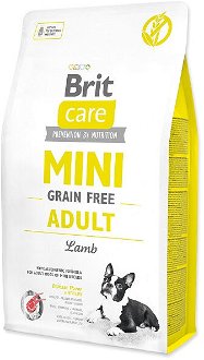 Brit Care granuly Mini Grain Free Adult jahňa 2 kg