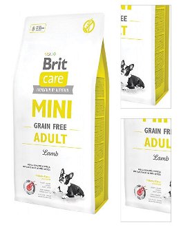 Brit Care granuly Mini Grain Free Adult jahňa 7 kg 3