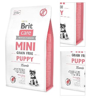 Brit Care granuly Mini Grain Free Puppy jahňa 2 kg 3