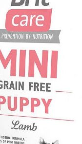 Brit Care granuly Mini Grain Free Puppy jahňa 2 kg 5
